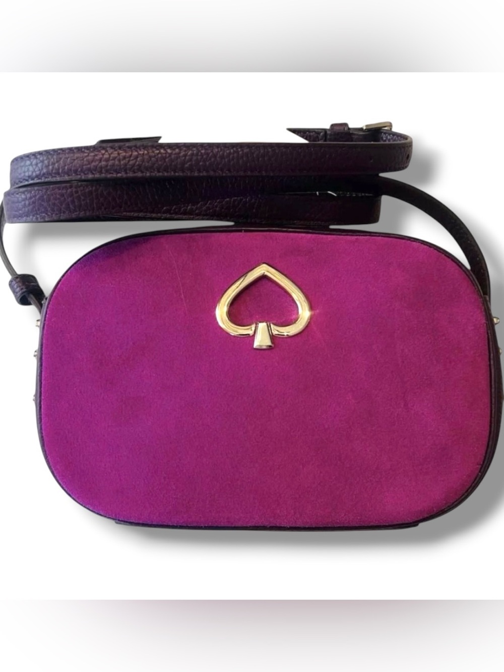 Kate Spade New York Kourtney Suede Camera Bag